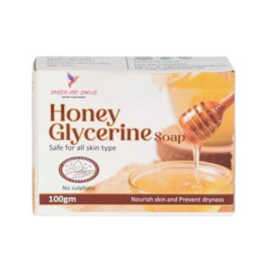 Honey glycerin soap pack of 5(100 gm each) 1 honey glycerin